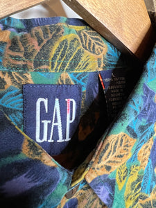Vintage Gap Floral Button Down Shirt (L)
