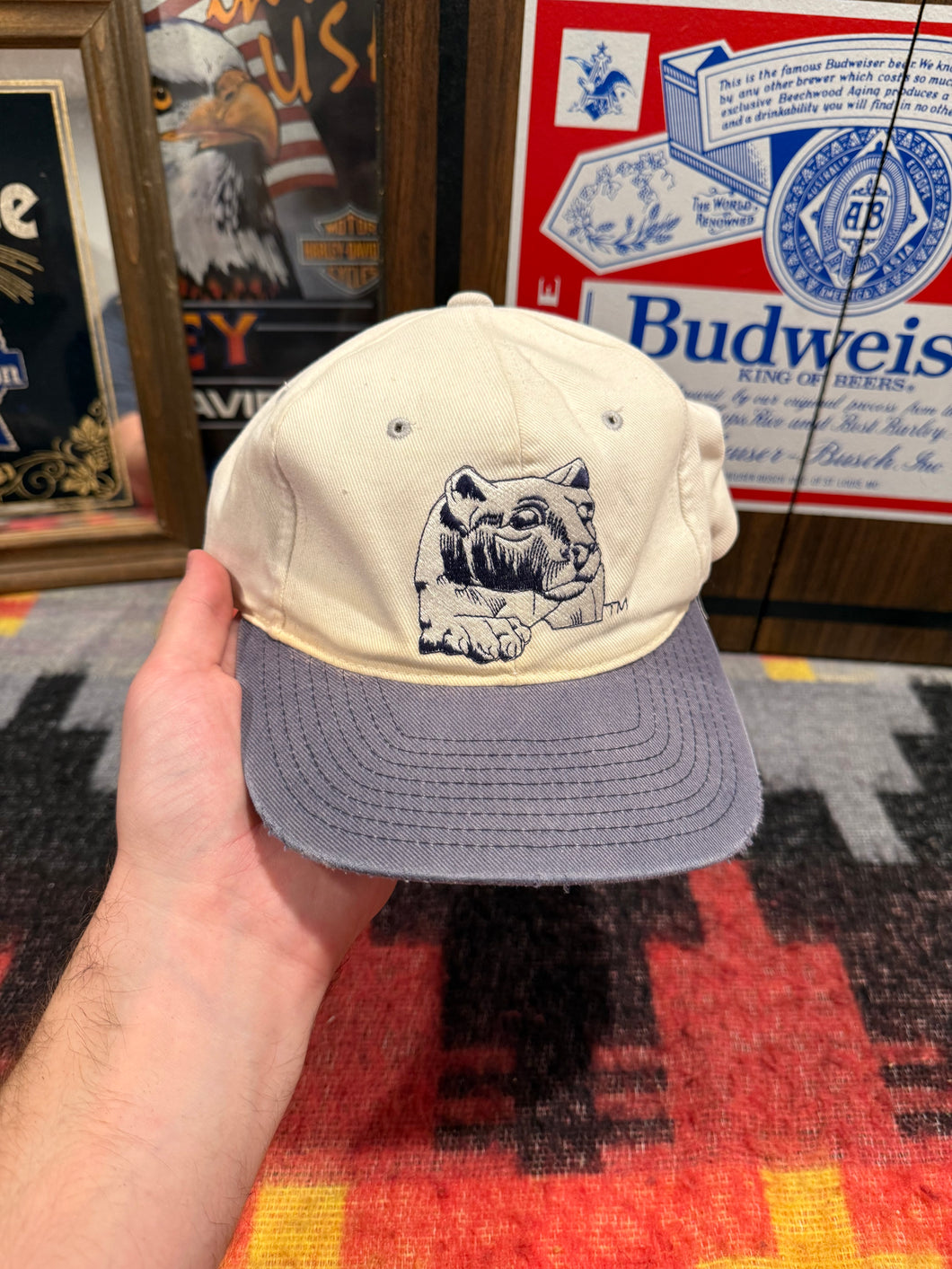 Vintage Penn State Starter Distressed SnapBack