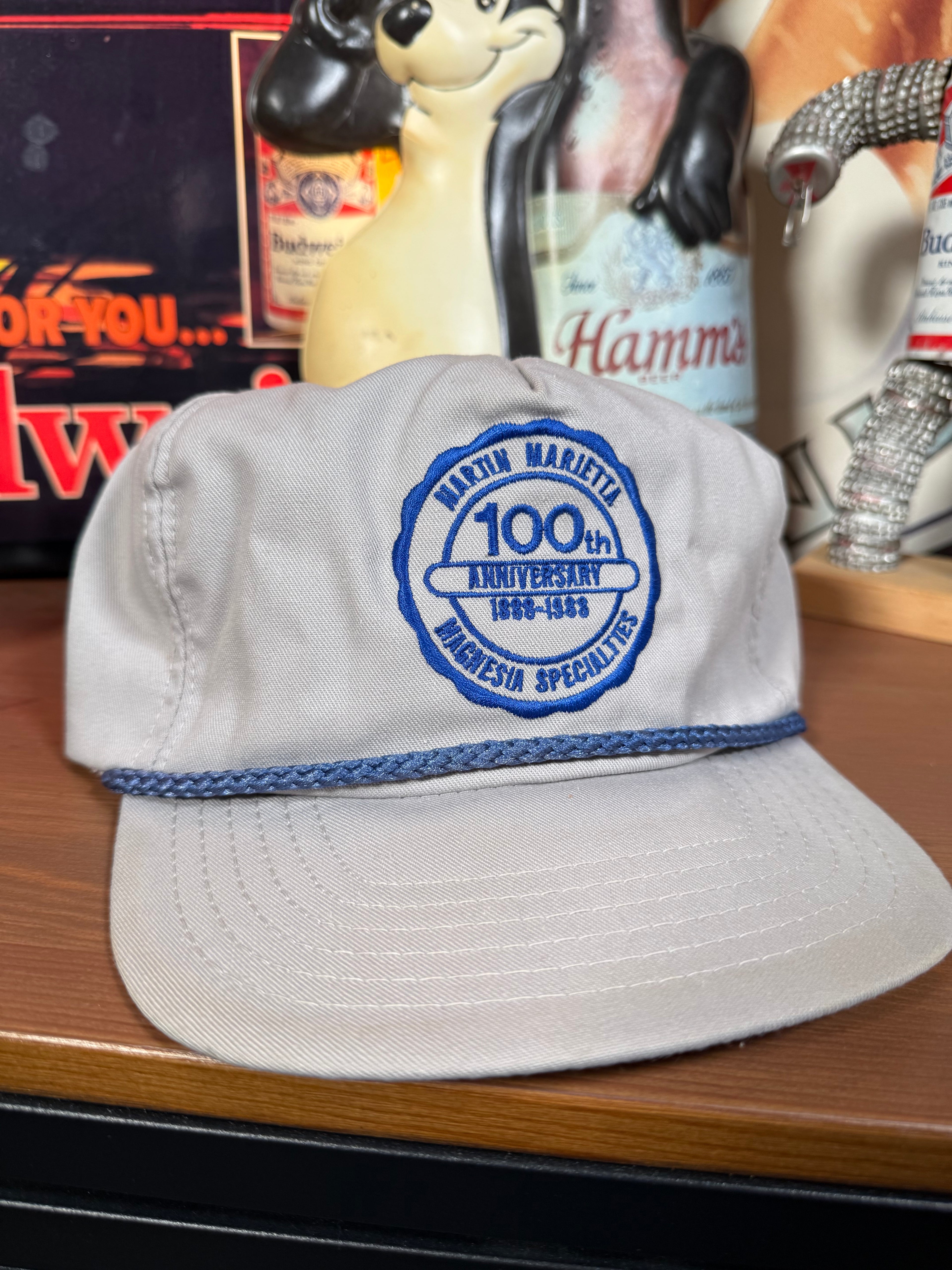 Vintage 1988 Martin Marietta Rope Hat