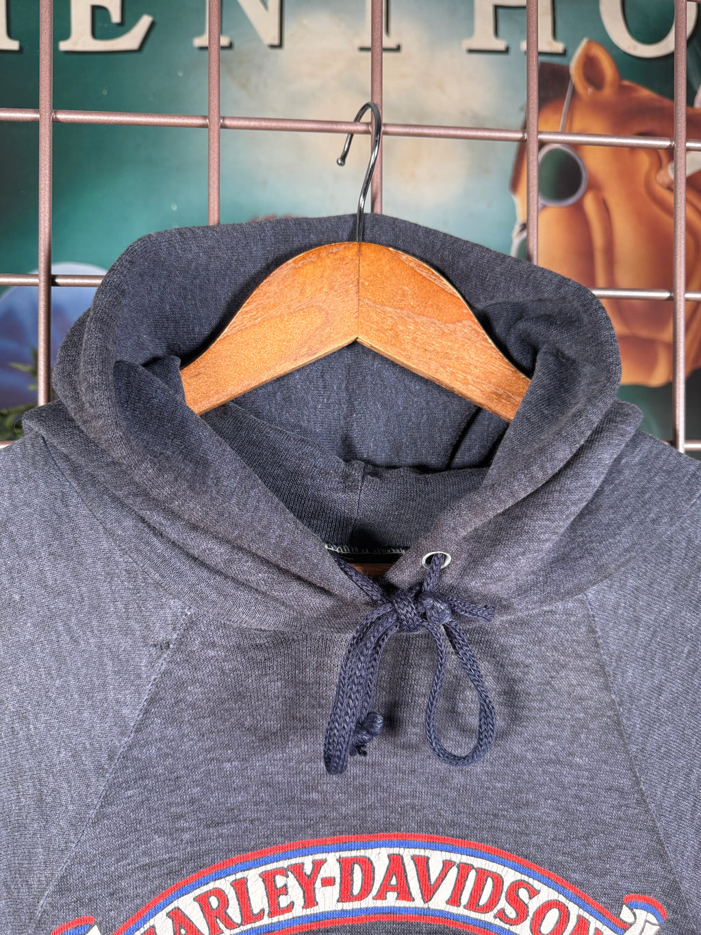 Vintage 80s Harley Davidson California Hoodie (M)