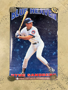 Vintage 1992 Ryne Sandberg MLB Poster (23x35inch)