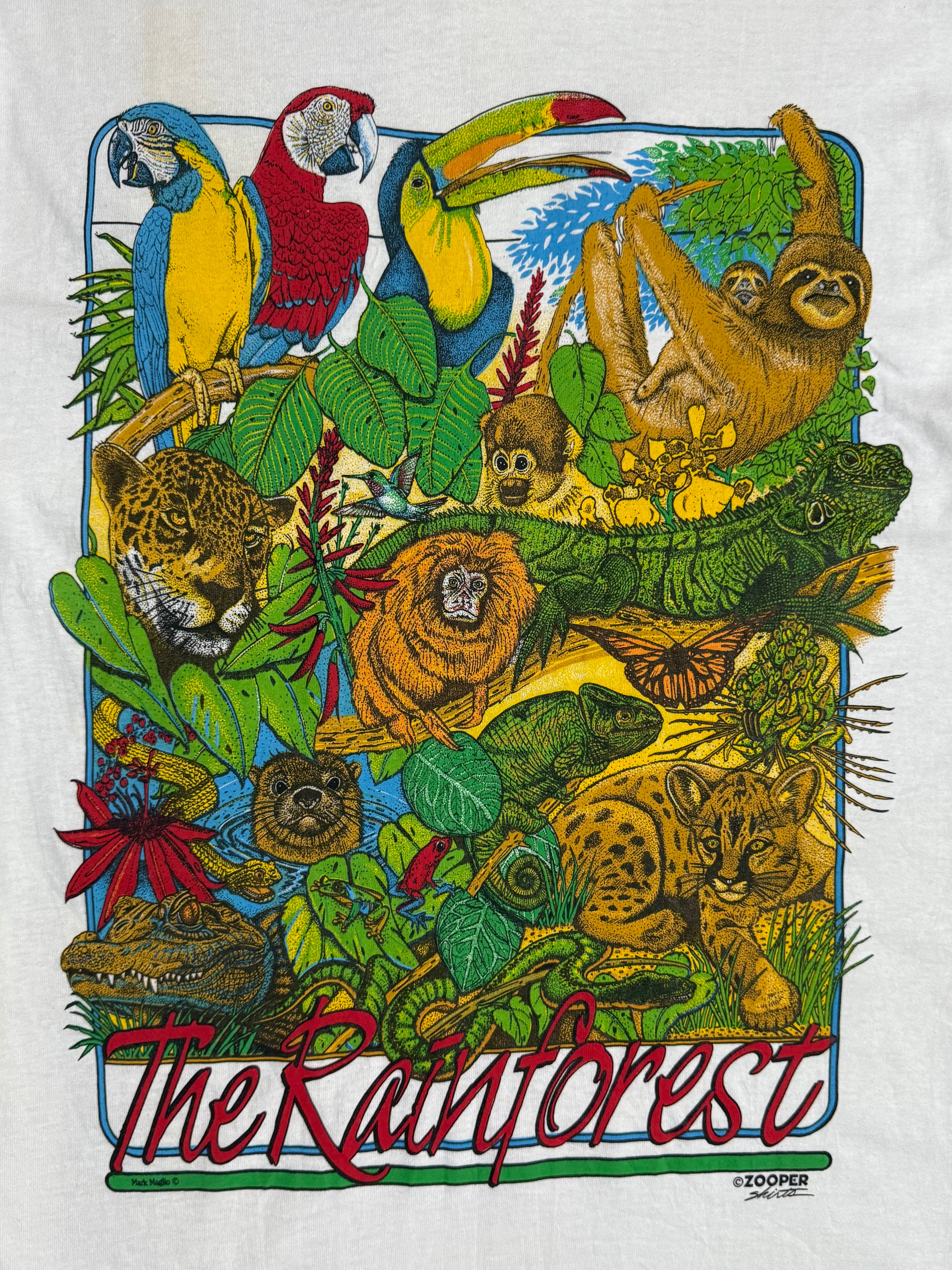 Vintage 90s The Rainforest Tee (XL)