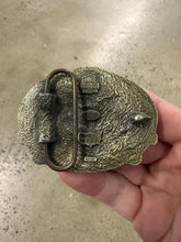 Load image into Gallery viewer, Vintage Gold Eagle Belt Buckle
