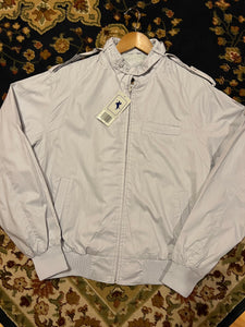 Vintage 80s Plaza Casino Lightweight Grey Jacket (L)