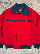 Load image into Gallery viewer, Vintage 80s Woolrich Blue and Red Ski Coat (S)
