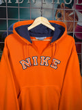 Vintage Early 2000s Nike Cut Neck Hoodie (L)