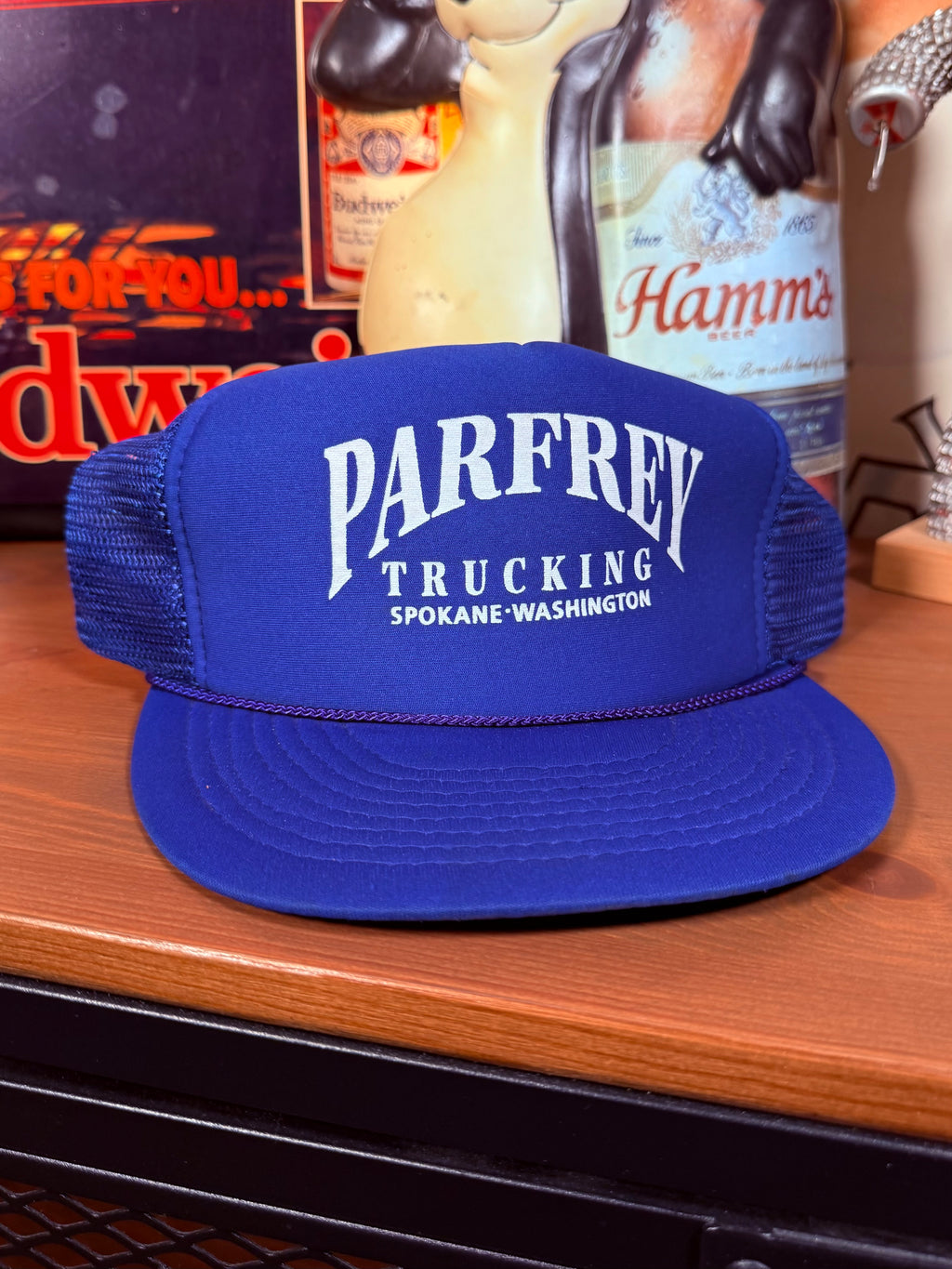 Vintage Parfrey Trucking Snapback Hat
