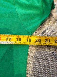 Vintage 80s University of Miami Green T-Shirt (M)