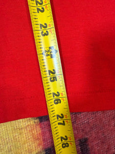 True Vintage Unami Lodge Red and White Tee (L)