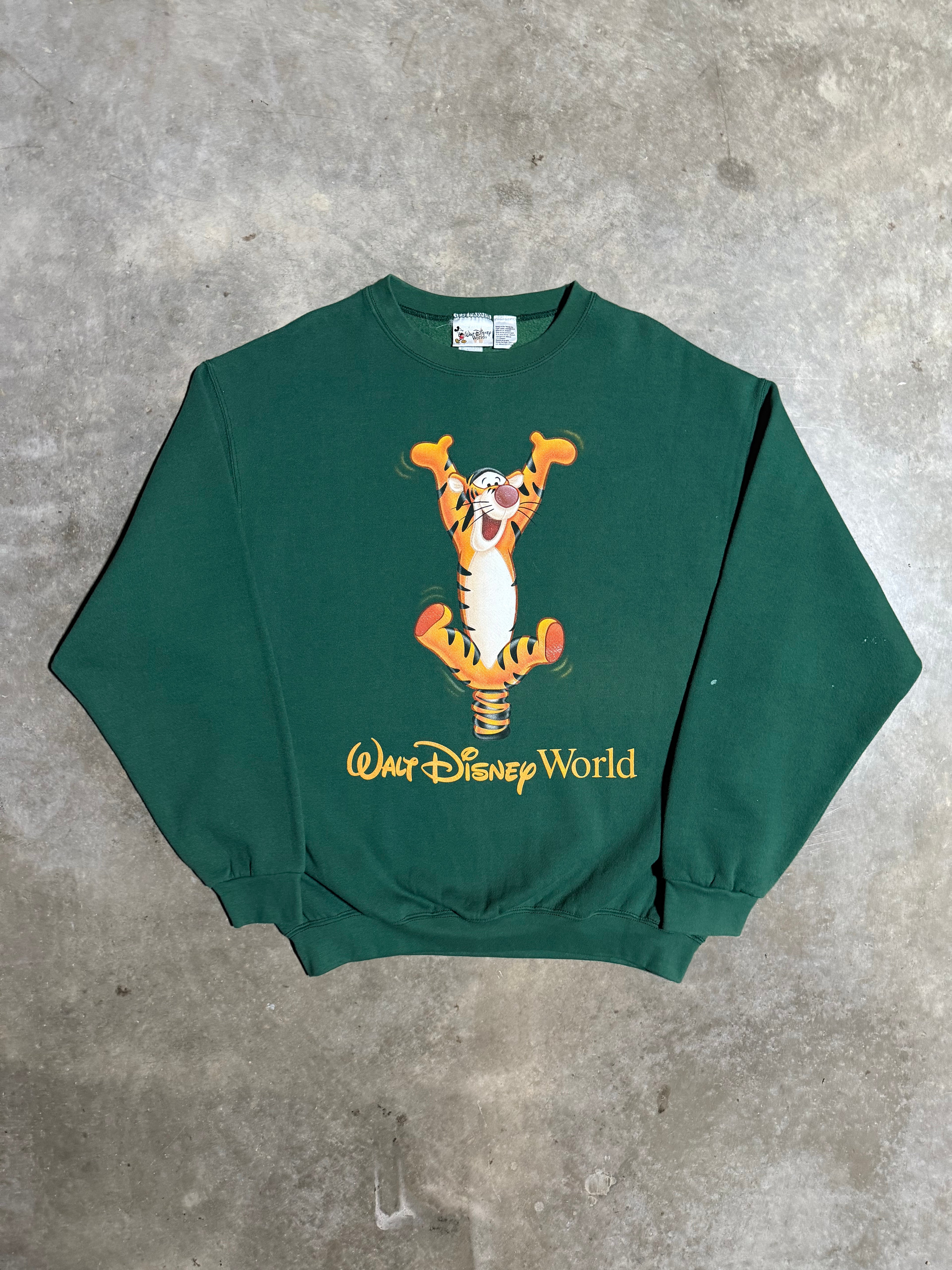 Vintage Walt Disney World Tigger Heavyweight Crewneck (2XL)