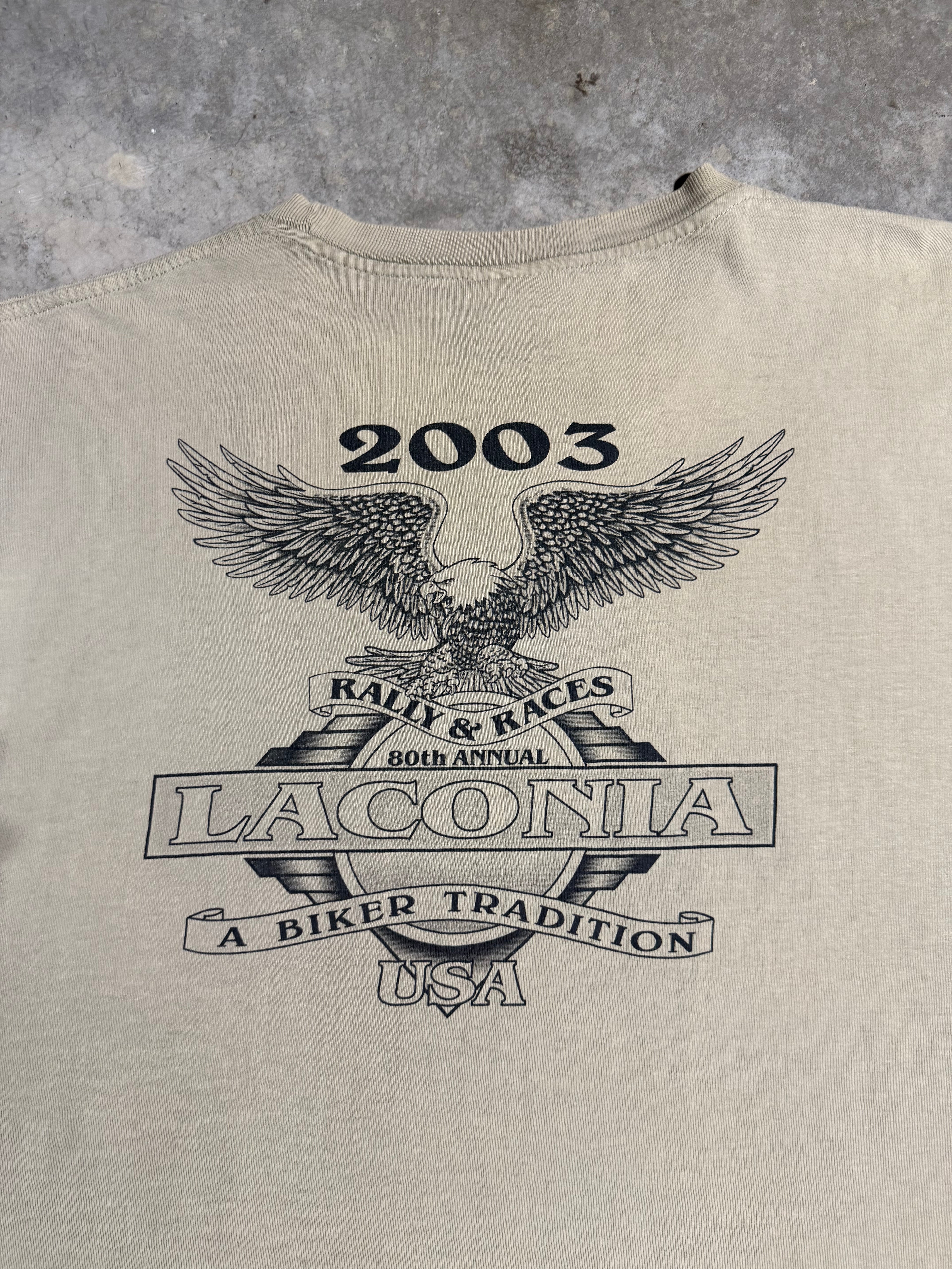Lot of 2 Vintage Distressed Harley/Biker Shirts (3XL)