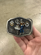 Load image into Gallery viewer, Vintage Line Dancing Belt Buckle
