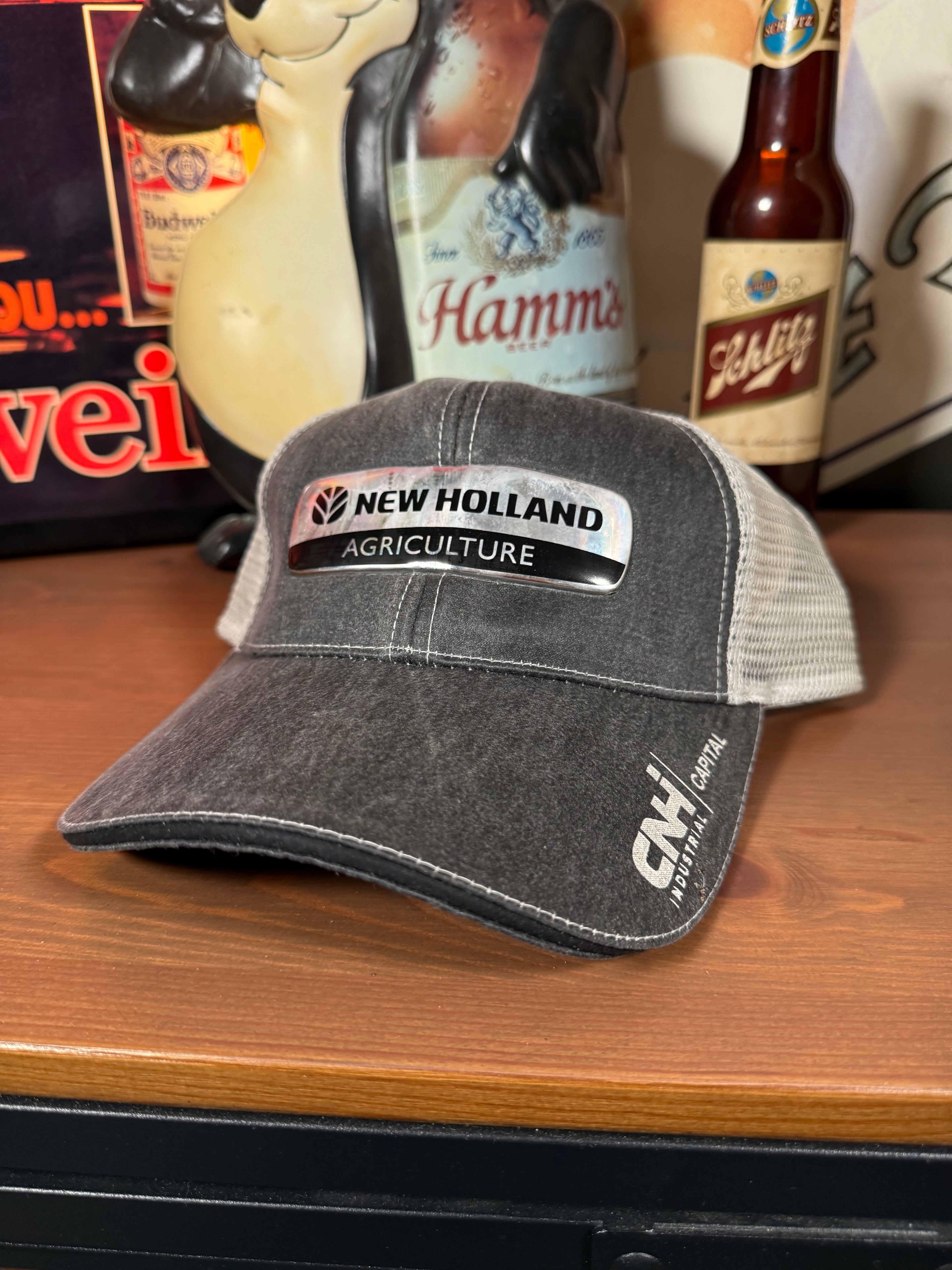 Vintage 2000s New Holland Agriculture Trucker Hat