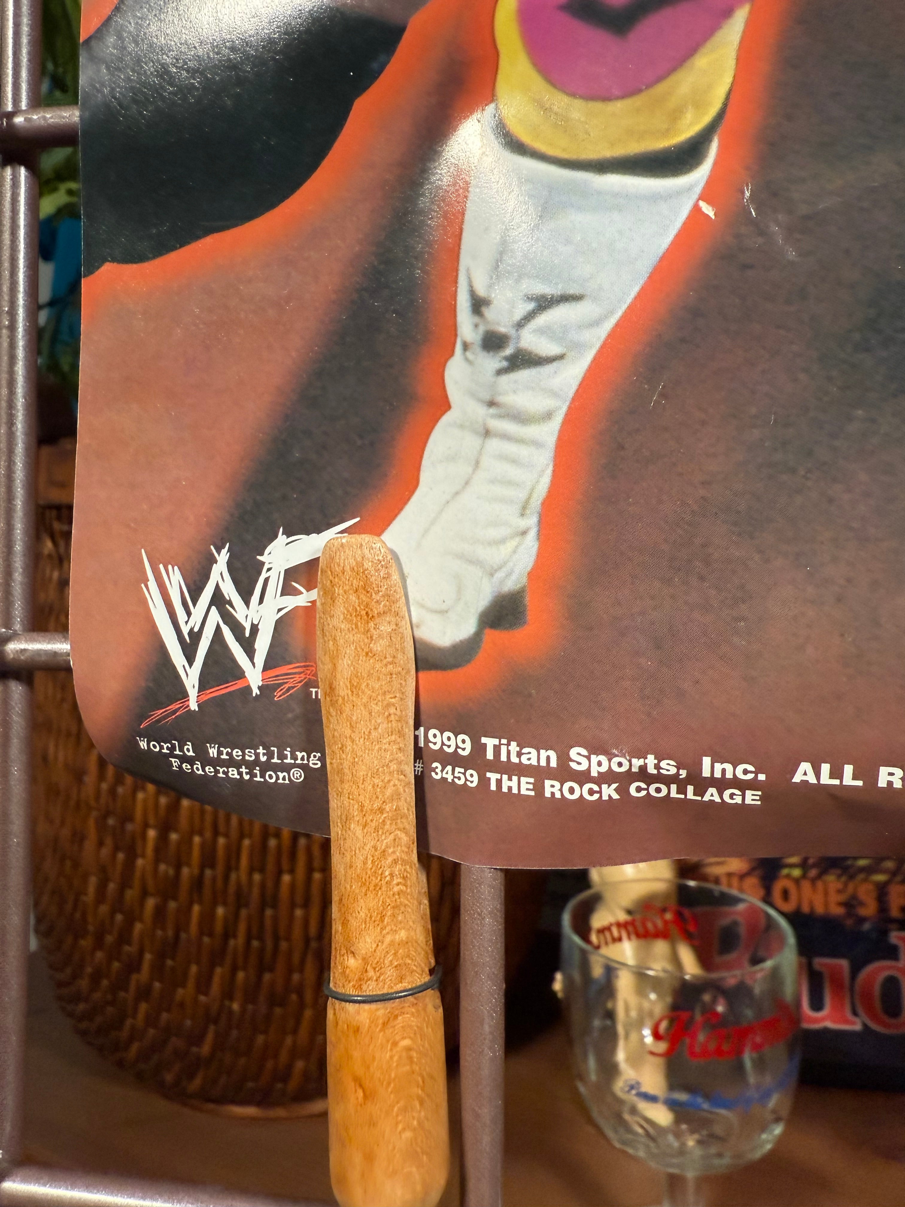 Vintage 1999 The Rock WWF Poster (22x35inch)
