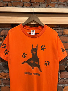 Vintage 90s Miniature Pinscher Dog Shirt (M)