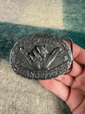 Vintage Hawaiian Hang Loose Belt Buckle