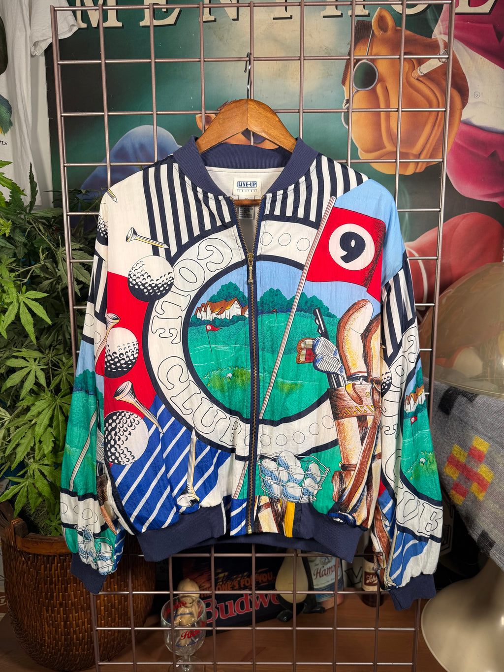 Vintage Line-Up Golf Lightweight Jacket (WL)