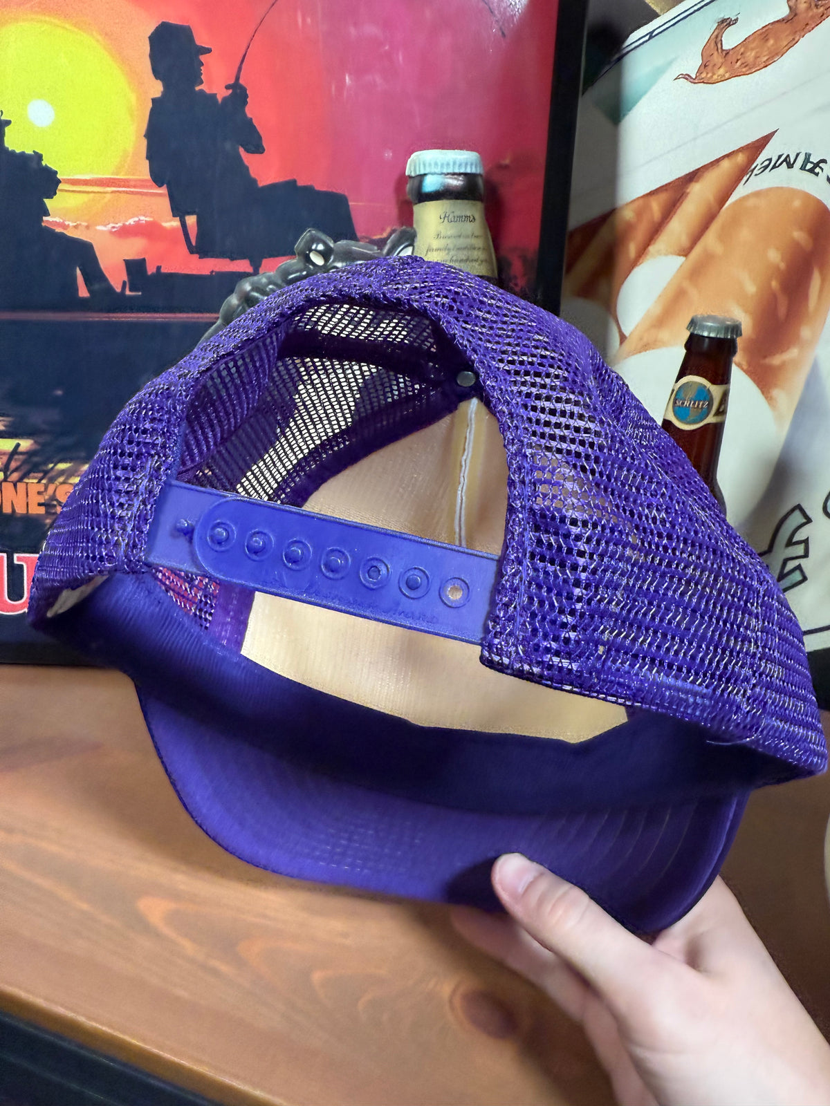 Vintage Welch’s Soft Drinks Trucker Hat
