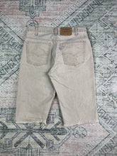 Load image into Gallery viewer, Vintage 80s Tan Levi’s Cutoff Jeans (31)
