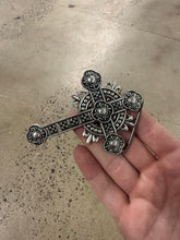 Load image into Gallery viewer, Vintage 2000 Cross Belt Buckle
