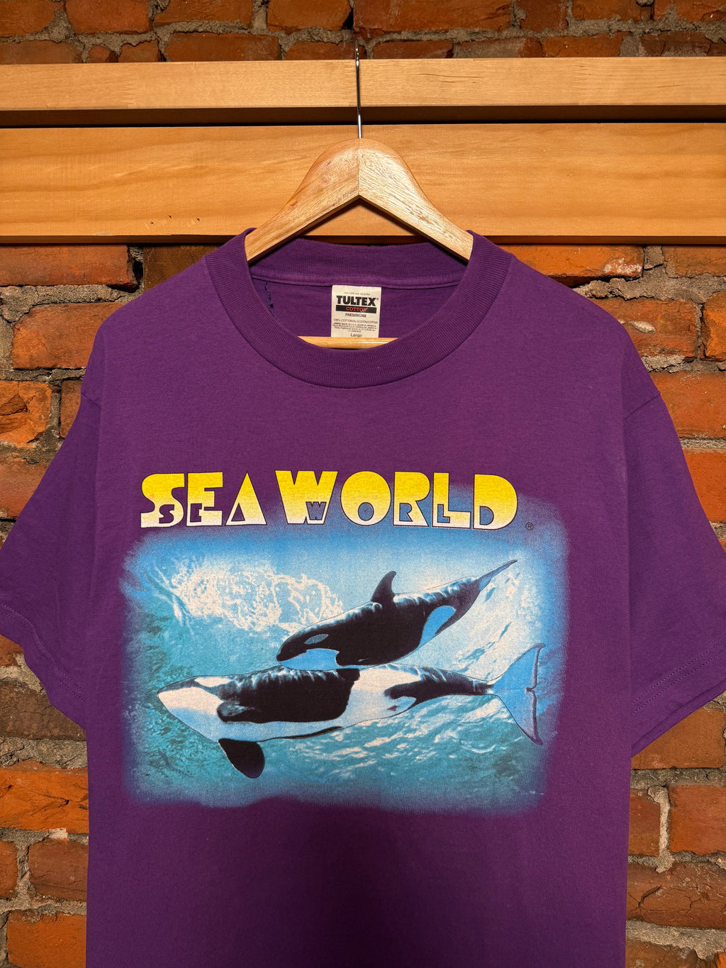 Vintage 90s Sea World Tee (L)