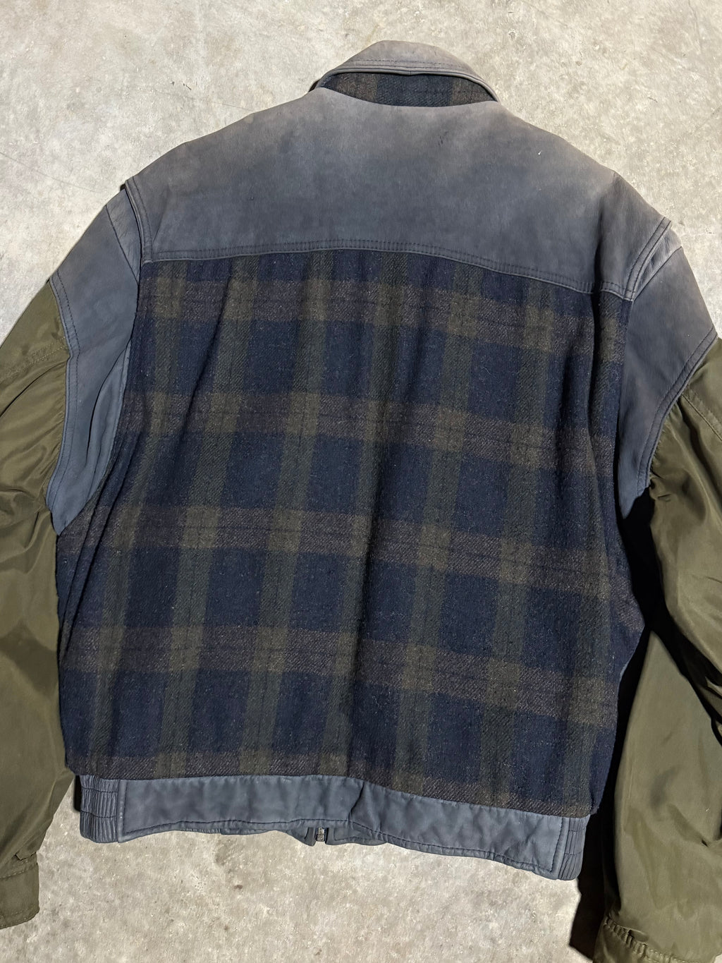 Vintage New River Flannel Back Jacket (M)