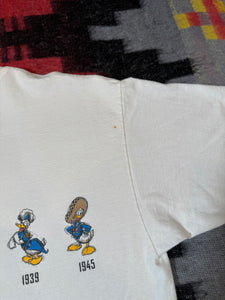Vintage 90s Donald Duck Through The Years Double Sided Shirt (L)