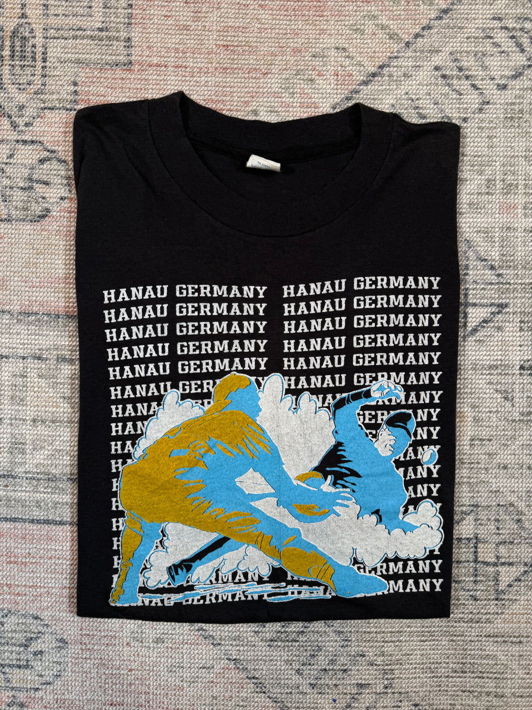 Vintage 80s Hanau Germany Baseball T-Shirt (L)