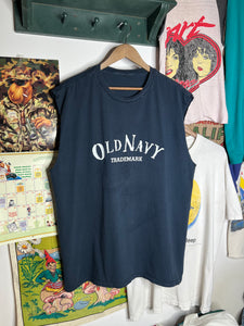 Vintage Old Navy Cutoff Shirt (2XL)