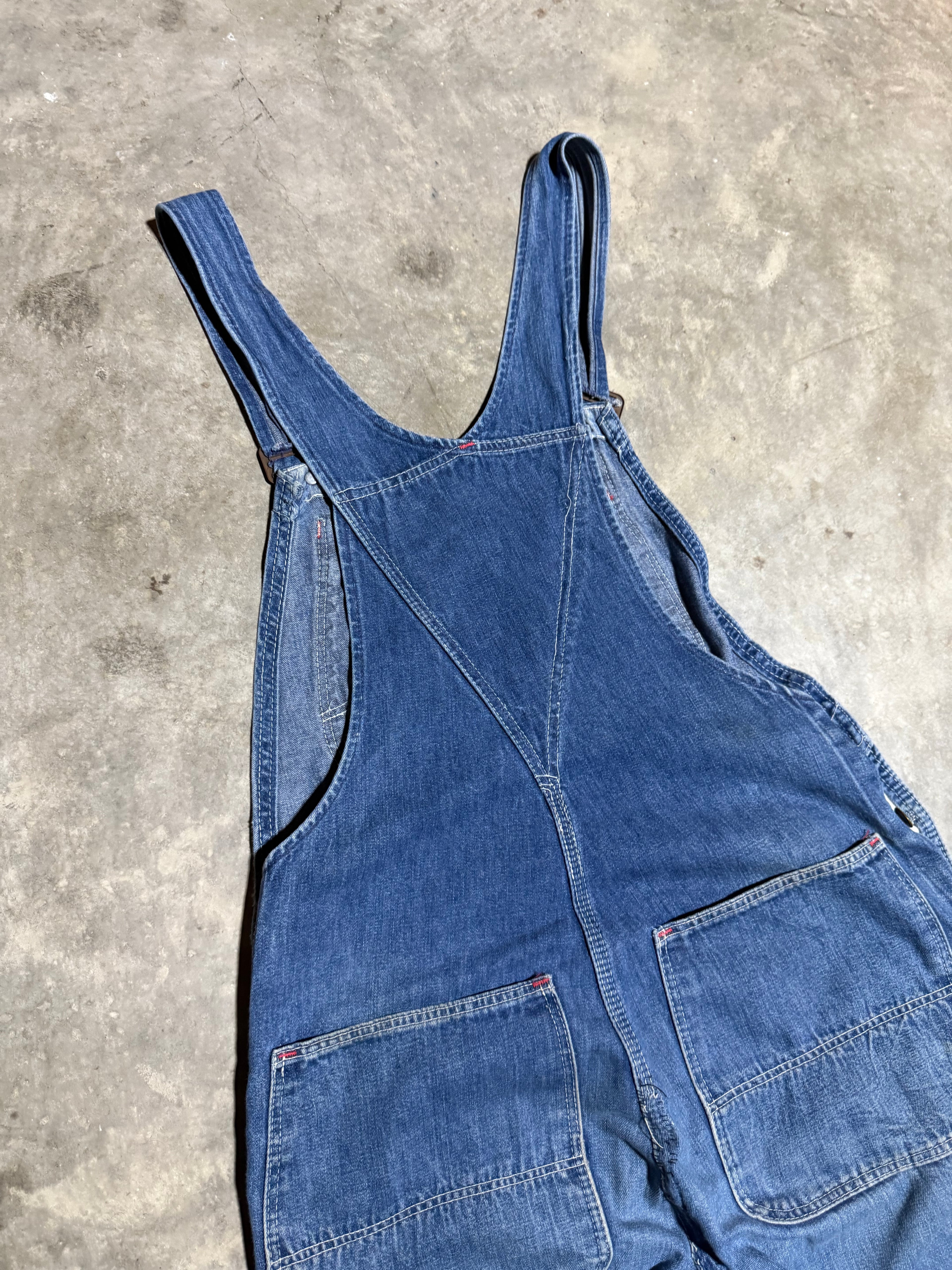 True Vintage JC Penney Big Mac Denim Overalls (32x28)