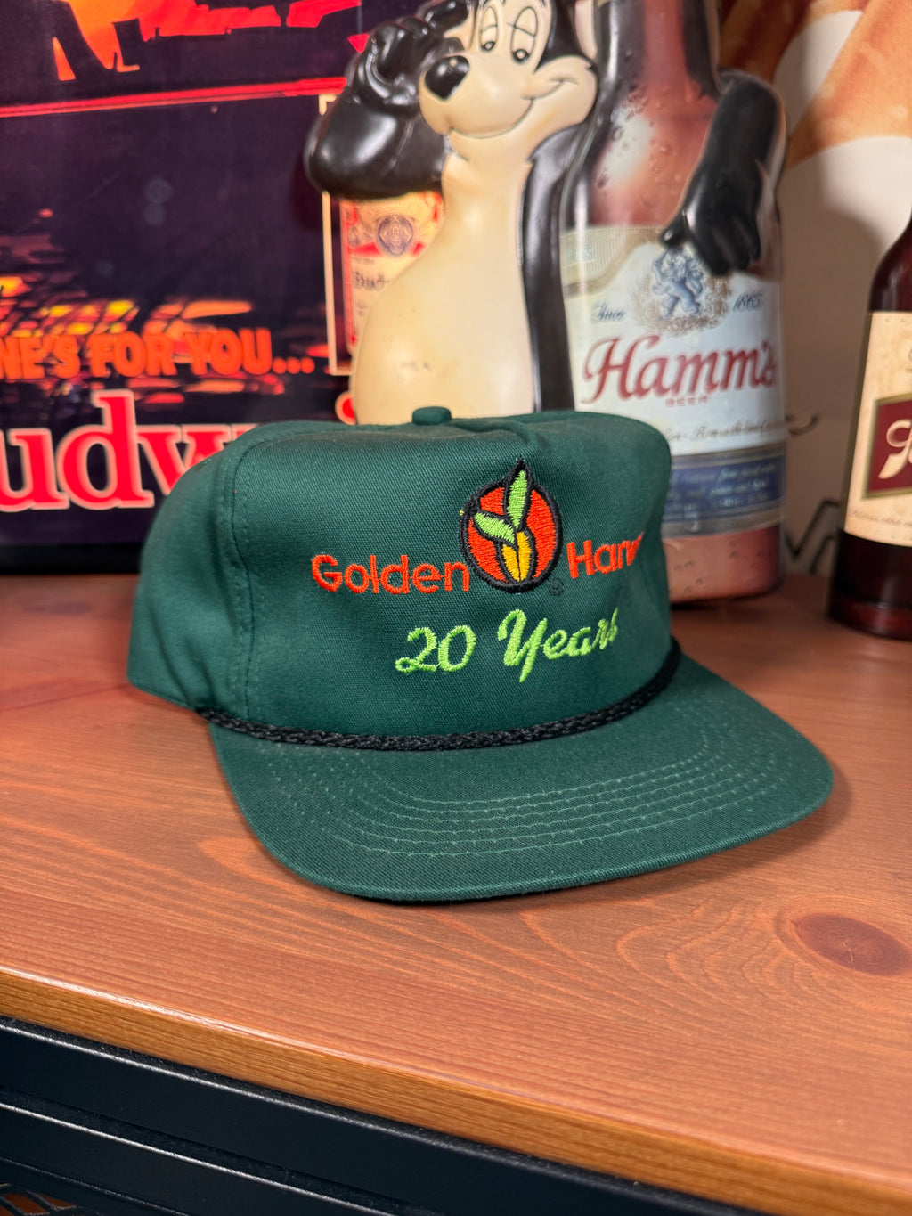 Vintage Golden Harvest Seeds 20 Years K Products Snapback