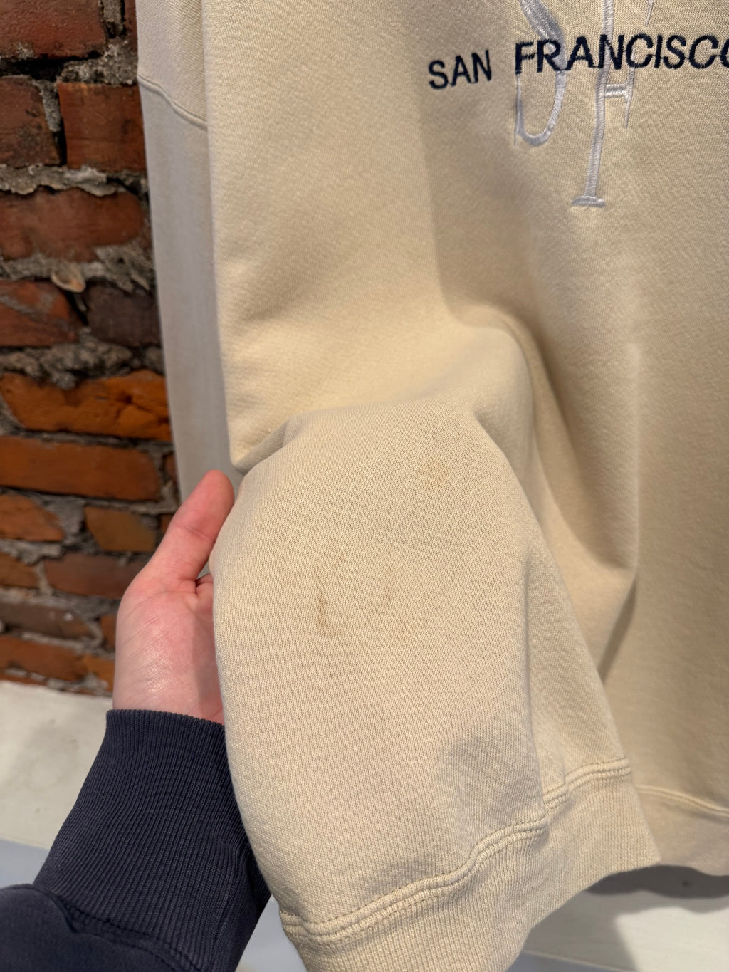 Vintage 90s San Francisco Embroidered Crewneck (XL)