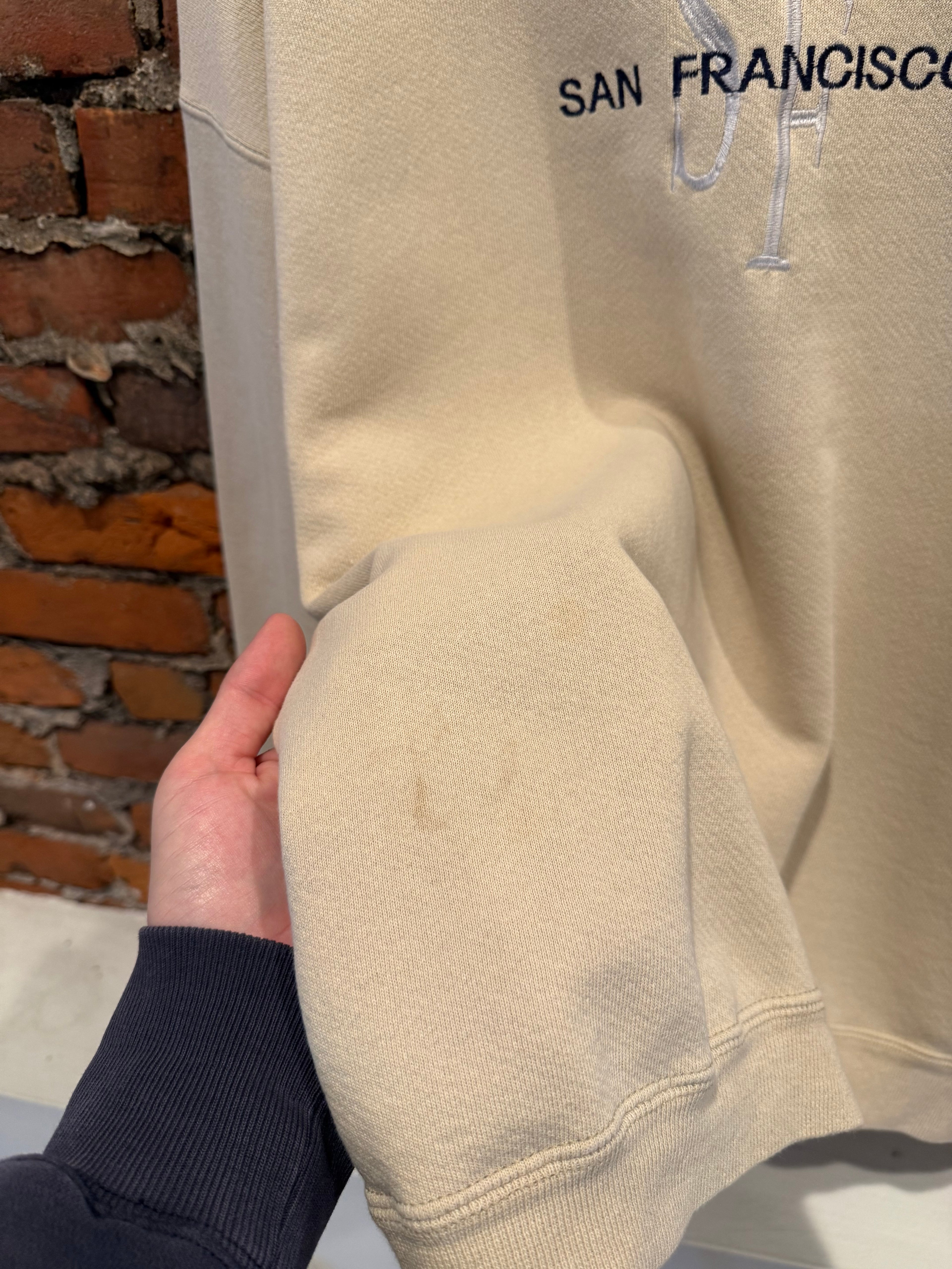 Vintage 90s San Francisco Embroidered Crewneck (XL)