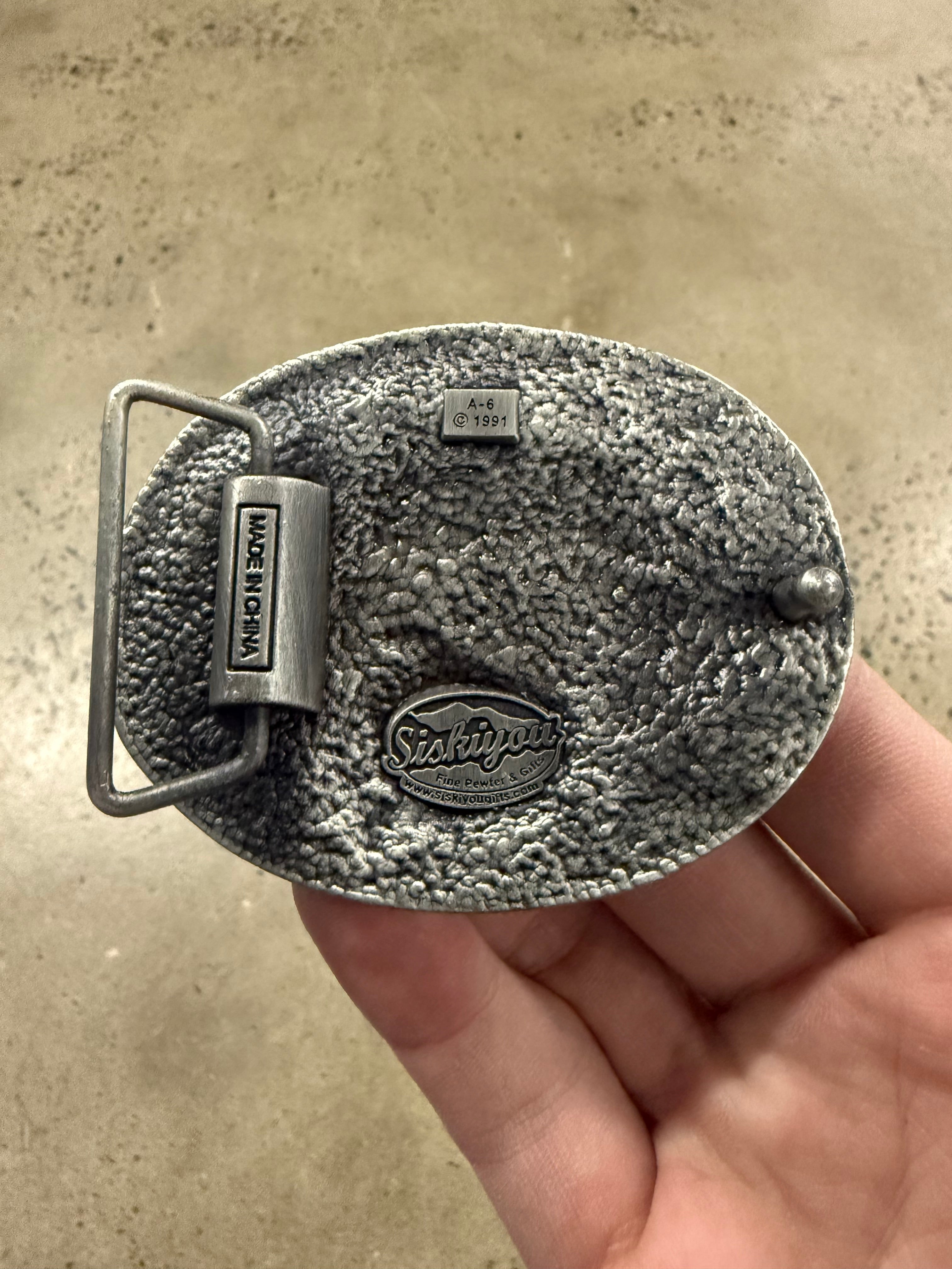 Vintage Carpenter Belt Buckle