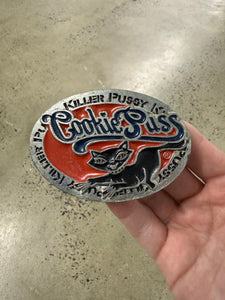 2000s Cookie Puss Belt Buckle