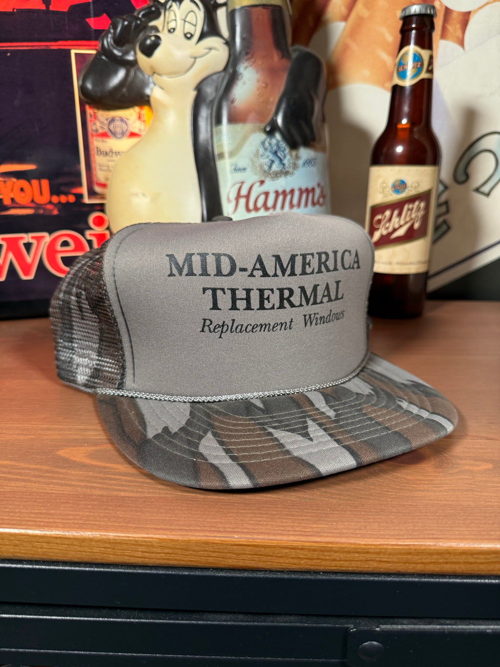 Vintage Mid-America Thermal Camp Trucker Hat