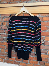Load image into Gallery viewer, Vintage 80s Private Club Multicolor Sweater (WM)
