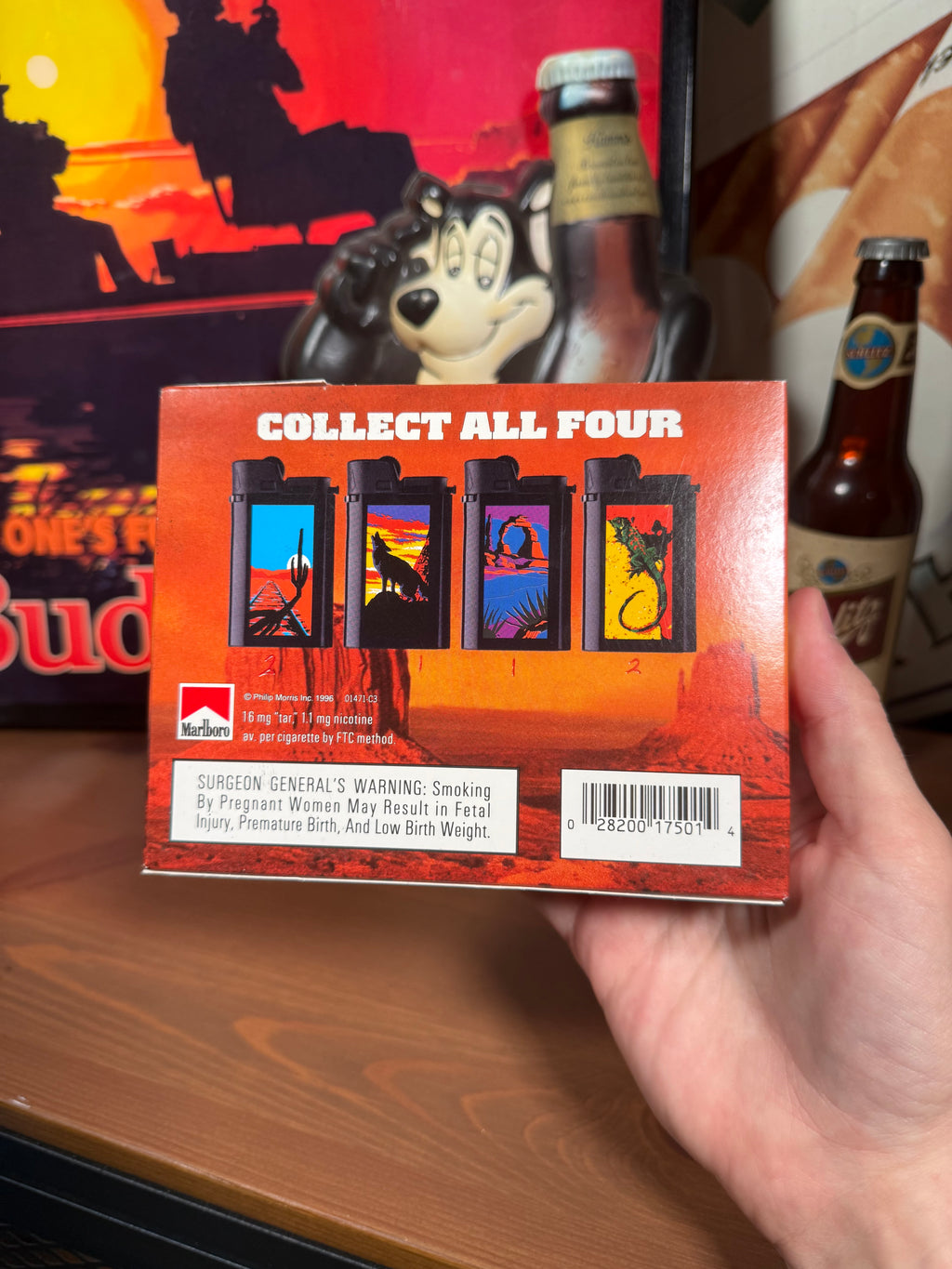 Vintage 1996 Marlboro Desert Unopened Lighter