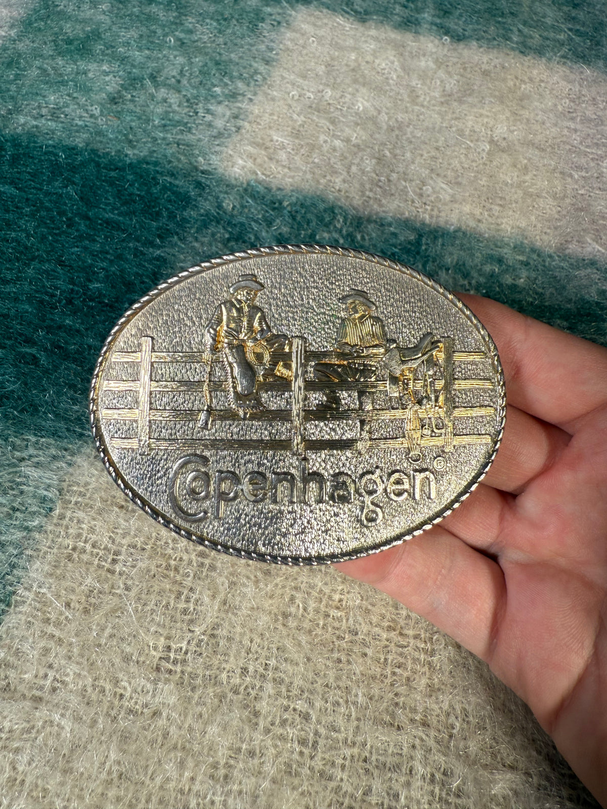 Vintage Copenhagen Belt Buckle