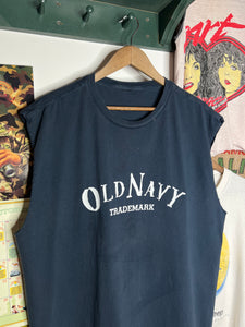 Vintage Old Navy Cutoff Shirt (2XL)