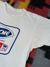 Load image into Gallery viewer, True Vintage 70s Acme Grocery Store Super Saver Shirt (S 17x25.5)
