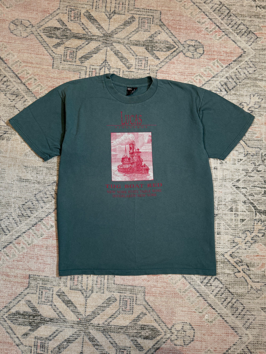 Vintage 90s Lucas Vineyards T-Shirt (XL)