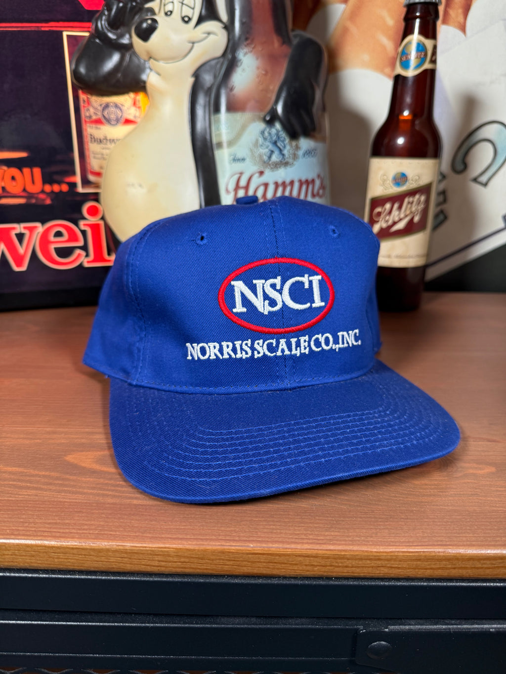 Vintage Norris Scale Co Embroidered Hat