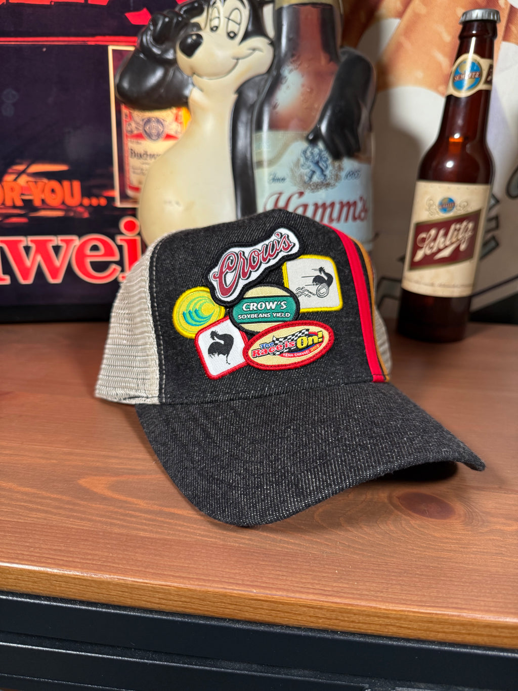 2000s Crows Seed Patch Hat