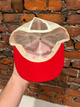 Load image into Gallery viewer, Vintage The Peterson Red Trucker Hat
