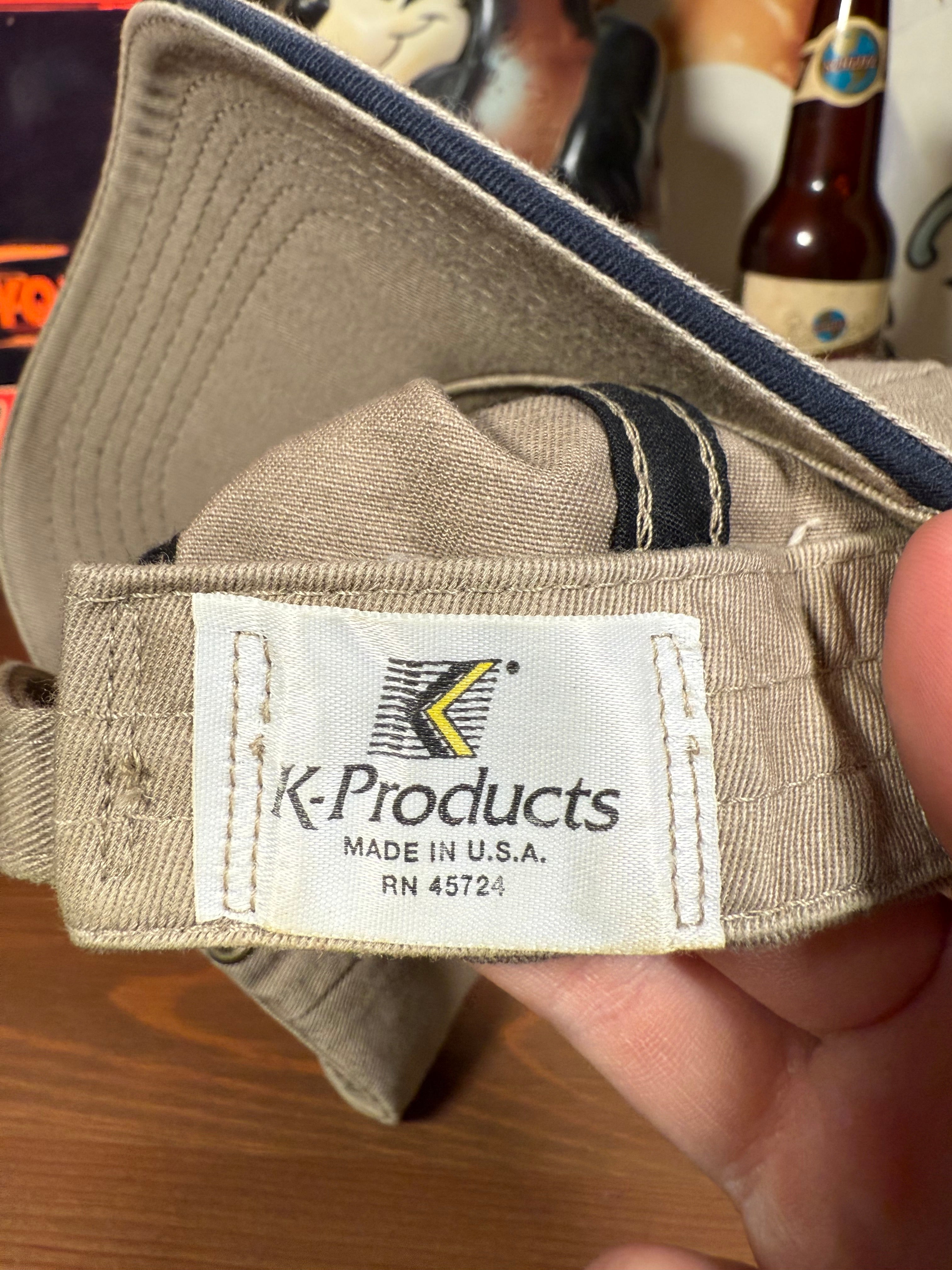 2000s Tan Golden Harvest Seed K Products Hat