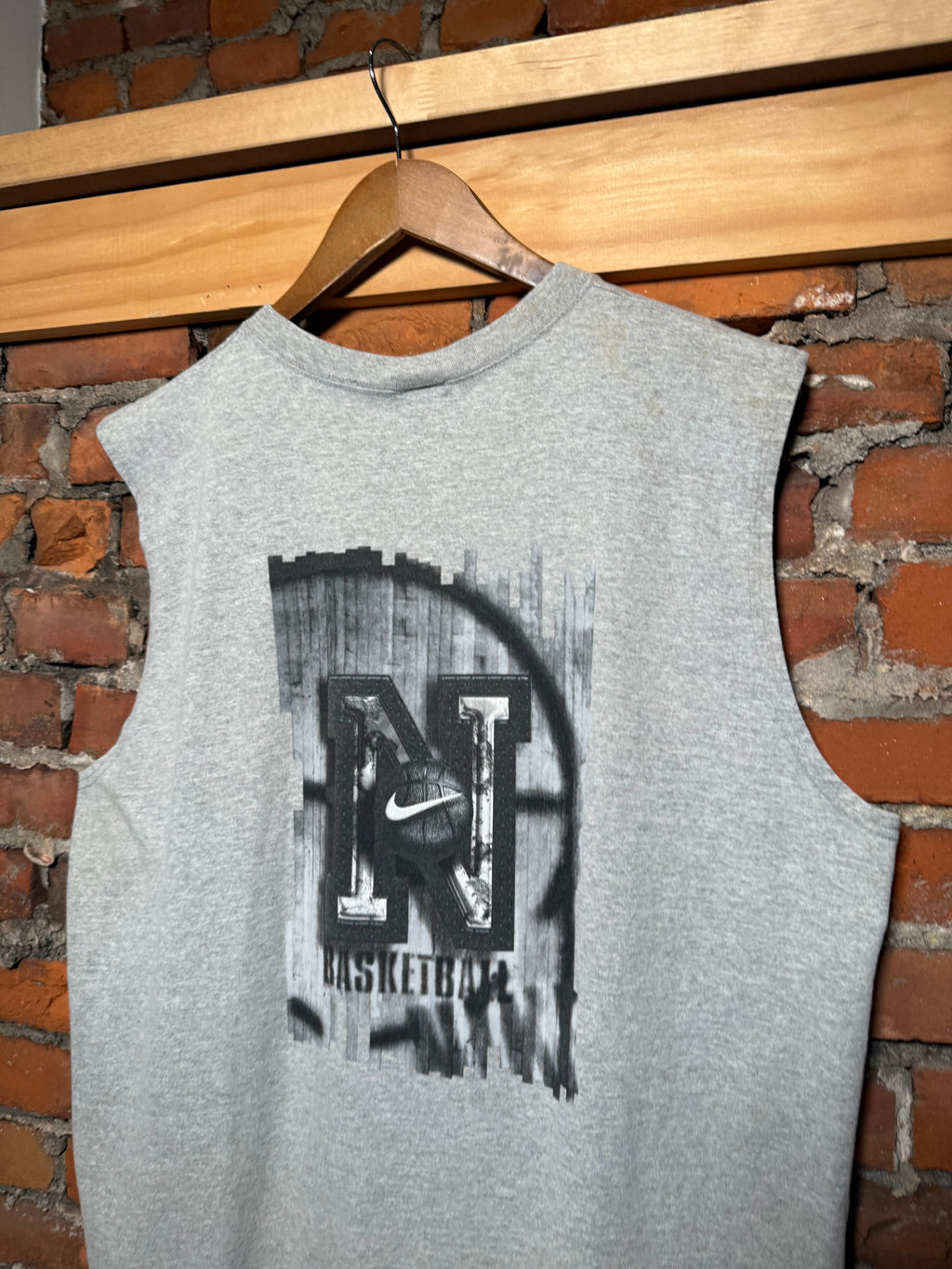 Vintage Y2K Nike Basketball Tank Top (XL)
