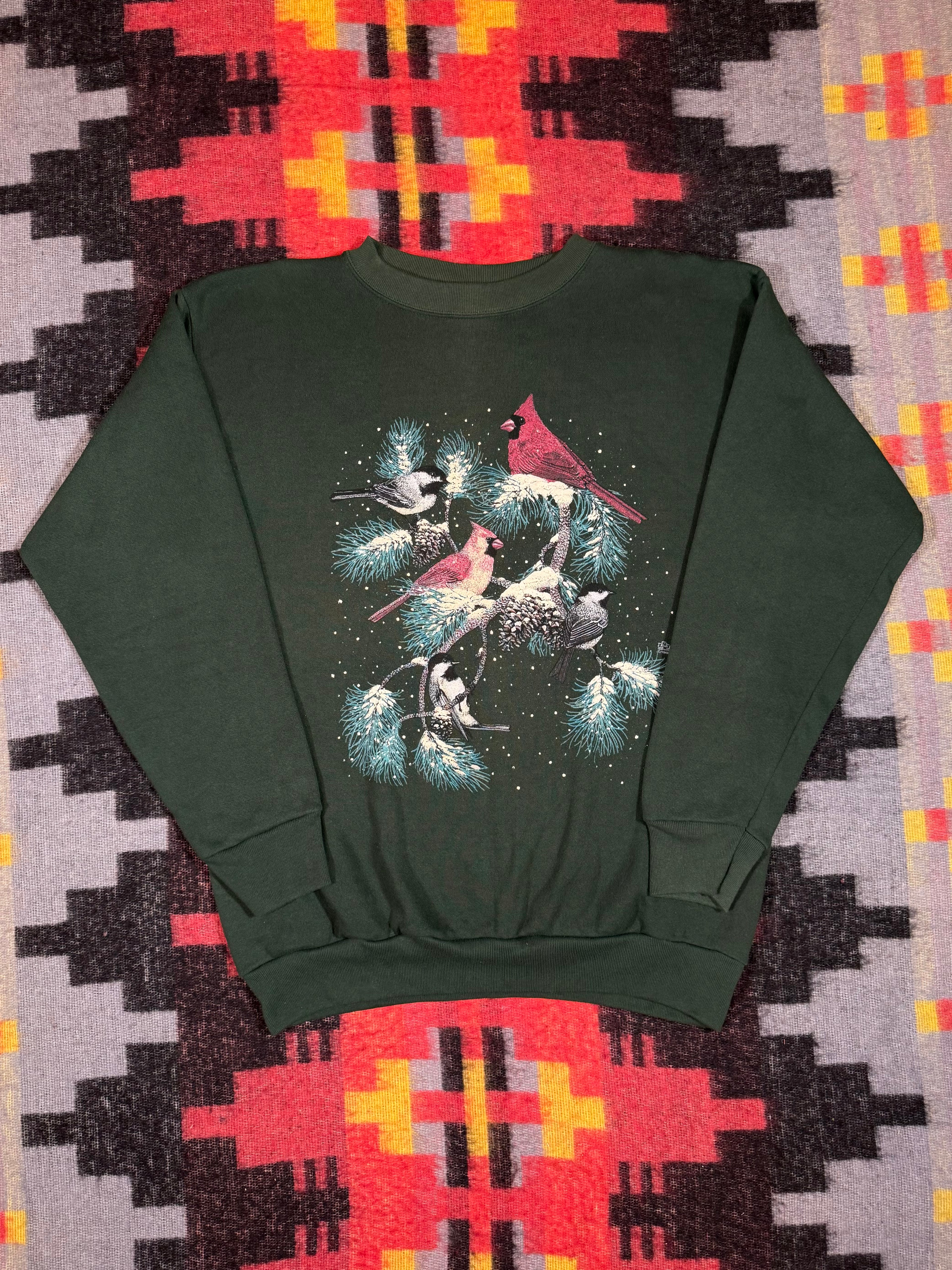 Vintage Snow Birds Crewneck (L)