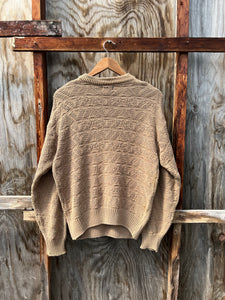 Vintage IZOD Tan Sweater (S)