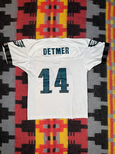Vintage 90s Eagles Champion Detmer Jersey (Youth L)